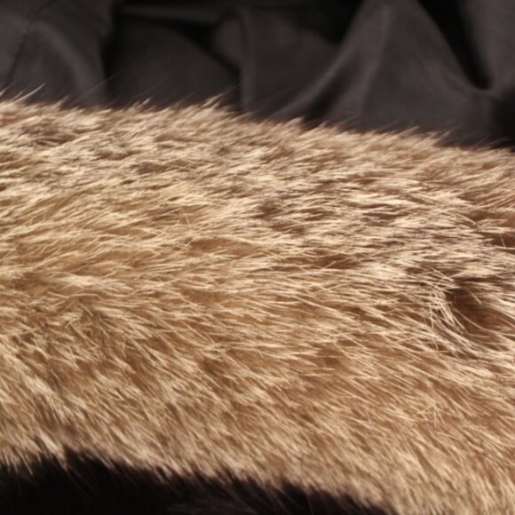 Vintage Full-Length Mink & Fox Coat - Picture 9 of 16